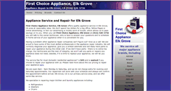 Desktop Screenshot of elkgroveappliance.com